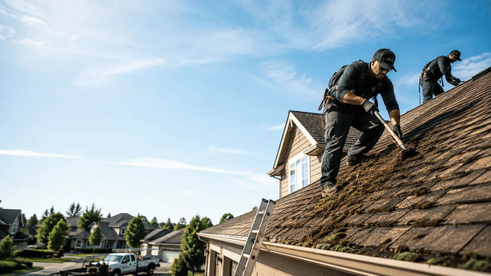 Roof Moss Removal in Combes, TX near me